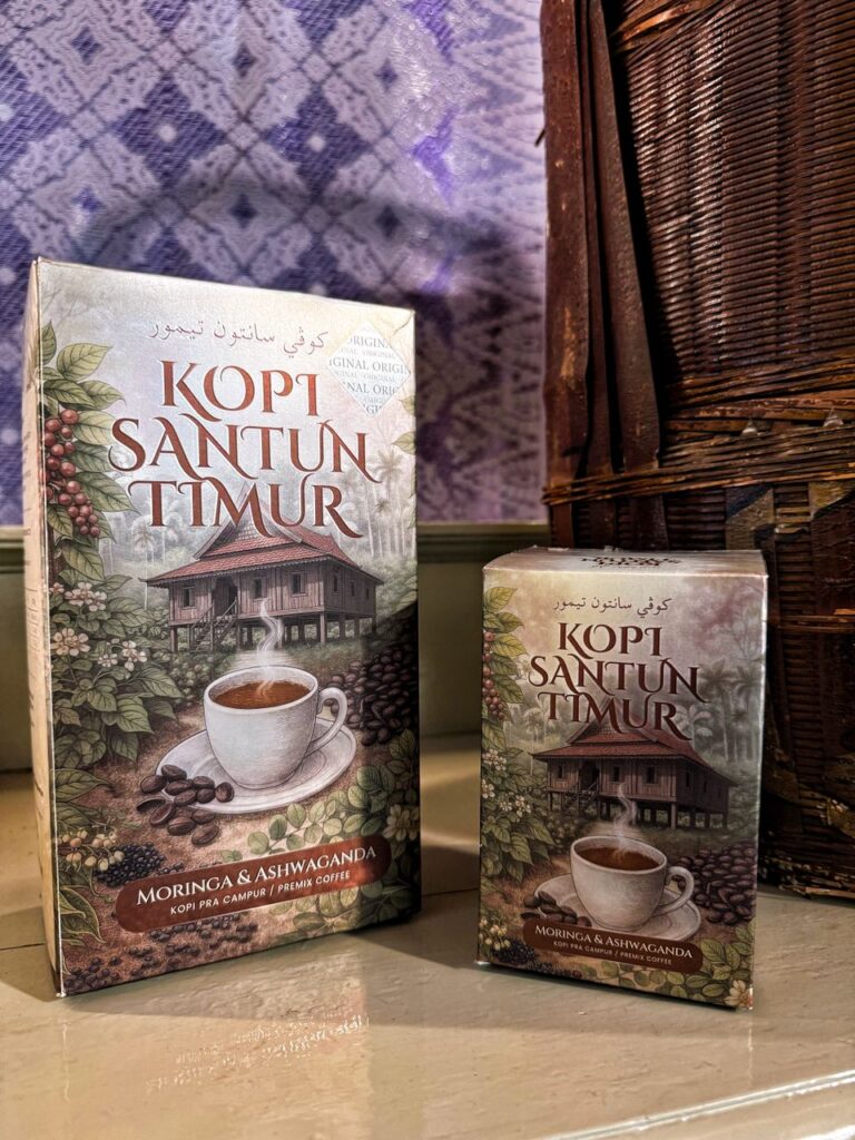Poster kopi santun timur besar n kecik